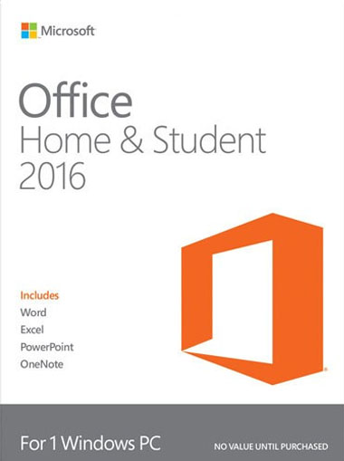 microsoft office home and student 2016