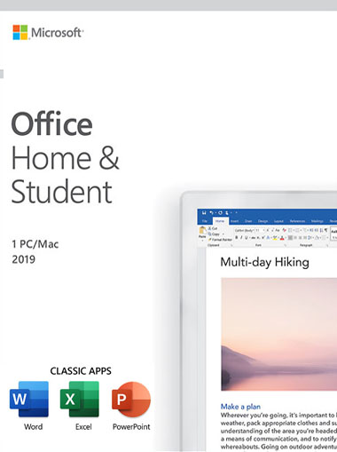 Office Home and Student 2019 MS Products cd key