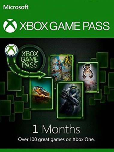 Microsoft Xbox Game Pass 1 Month Windows 10 Membership Card cd key